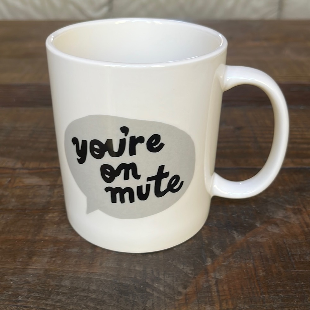 “you’re on mute” Room Essentials mug